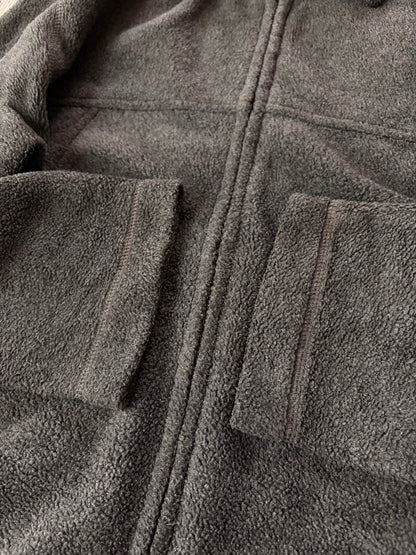 COMME des GARÇONS HOMME PLUS AW05 Curved Jacket Gray Size M