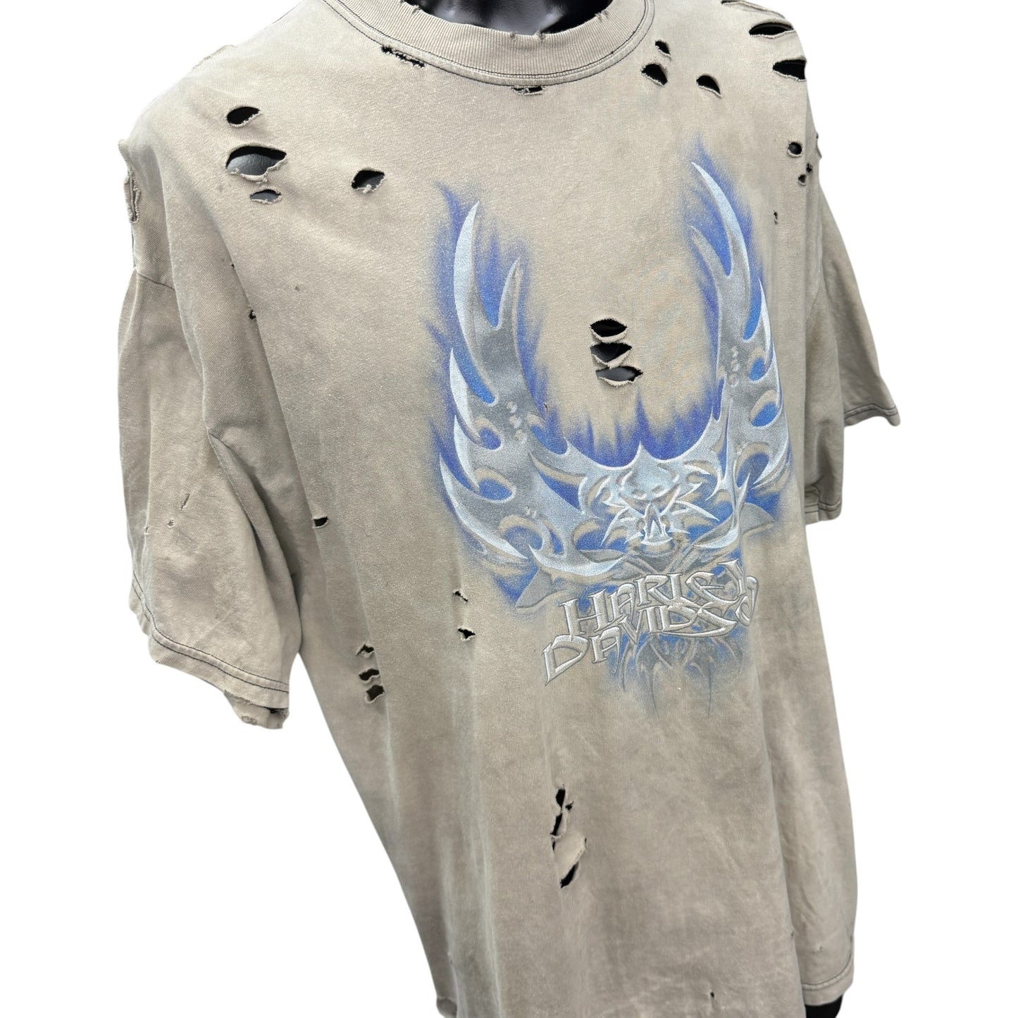 HARLEY-DAVIDSON 90s Vintage Tribal V-Twin T-Shirt Size XL