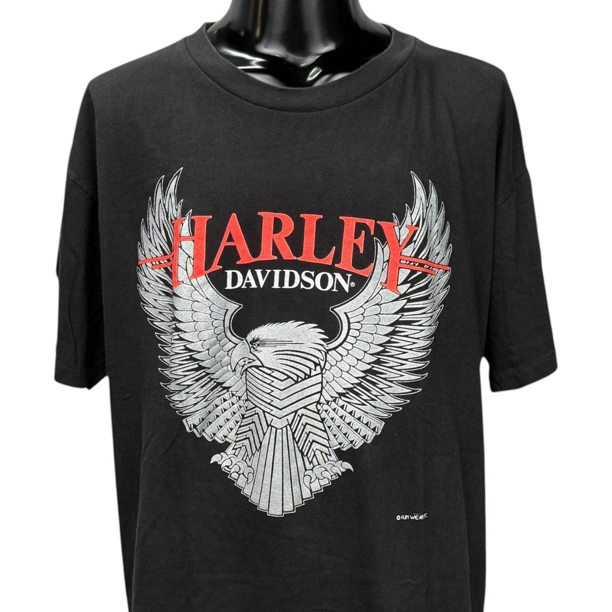HARLEY-DAVIDSON 90s Eagle Bar Shield T-Shirt Size L
