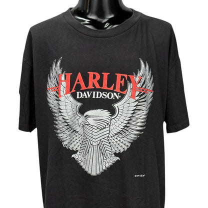 HARLEY-DAVIDSON 90s Eagle Bar Shield T-Shirt Size L
