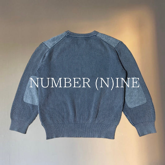 NUMBER (N)INE Miyashita Music Note Commando Knit