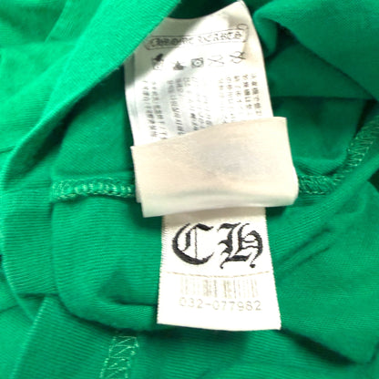 CHROME HEARTS Horseshoe Logo Long Sleeve T-Shirt Green USA Size L