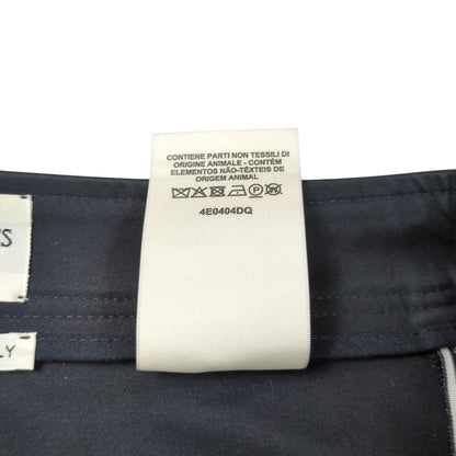 HERMES Cotton Gabardine Wide Trousers Pants Size 36