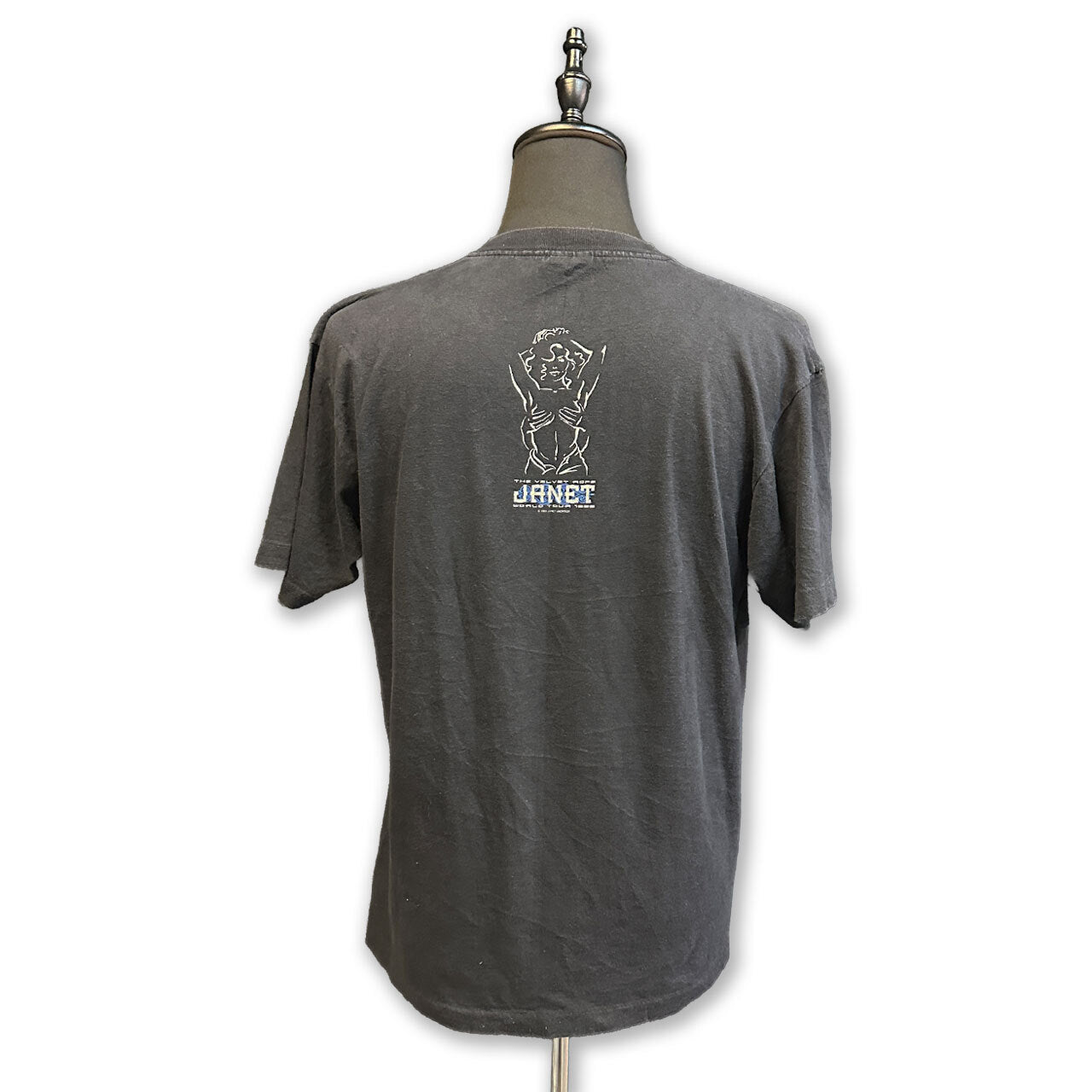 JANET JACKSON THE VELVET ROPE WOALD TOUR 1998 T-Shirt Size L