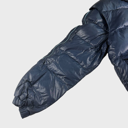 Descente 80s Down Jacket Blue Size M