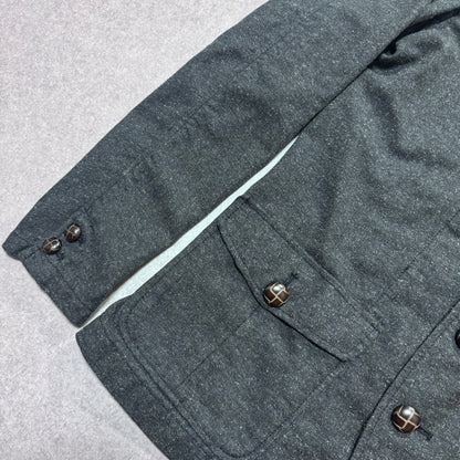 Katharine Hamnett London Gray HAMNETT Sleeve Shirt Size S