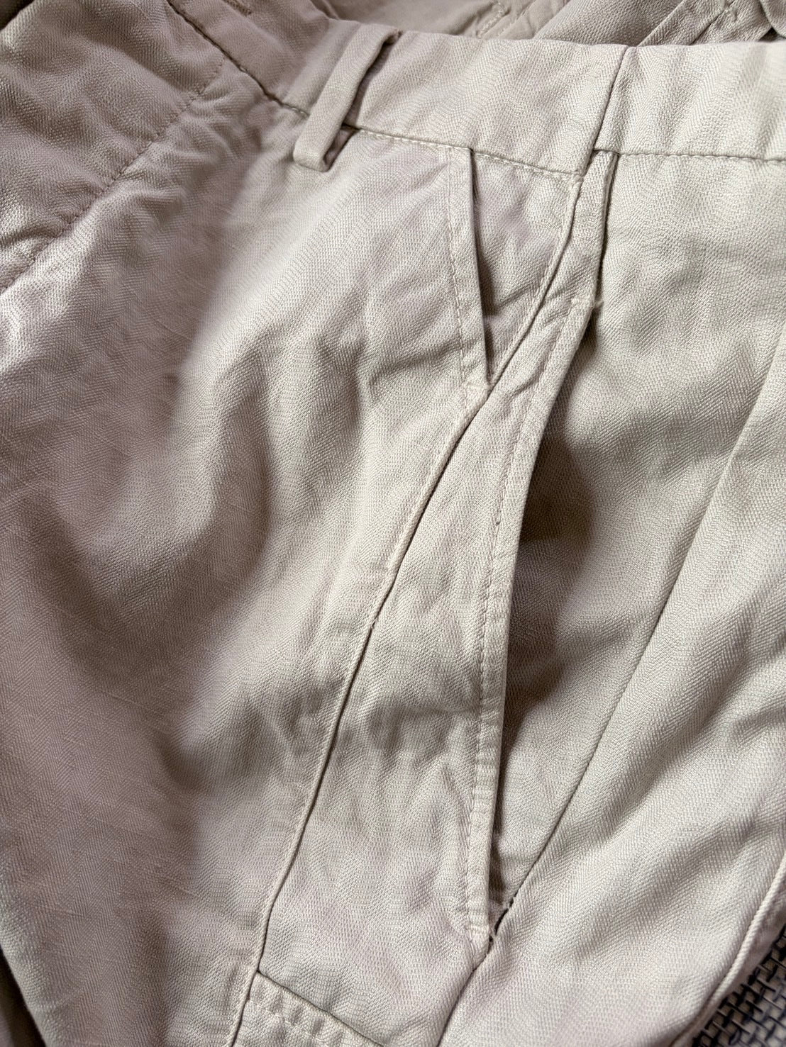 Maison Martin Margiela SS12 Cotton Pocket Shorts Size 44