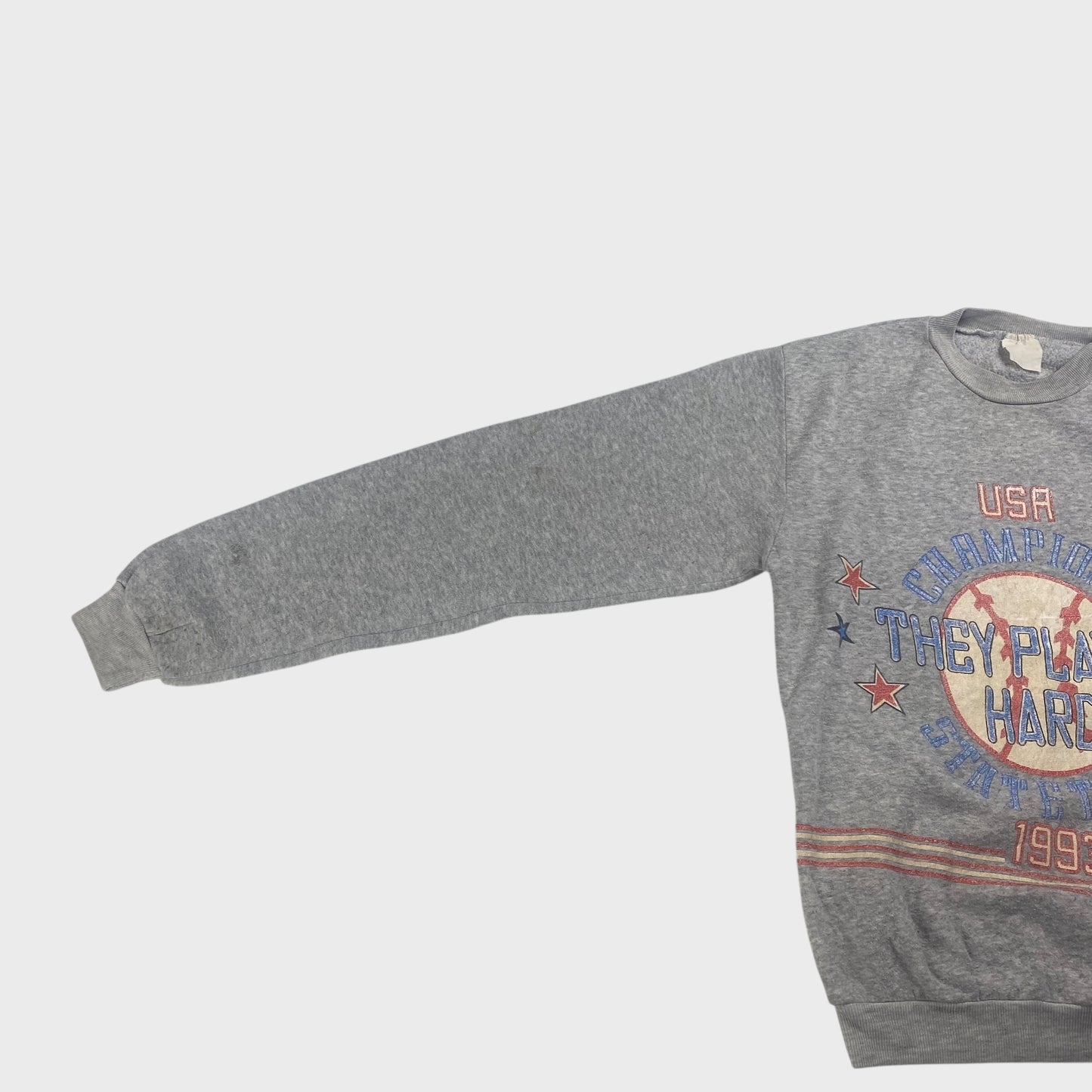 unknown 90s Sweatshirt Gray Size S