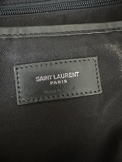 Vintage Saint Laurent Black Rare City Backpack