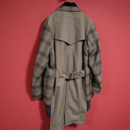 Kolor 20AW Three Pieces Docking Coat Navy Brown Size 1