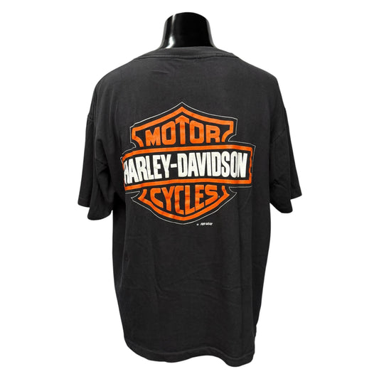 HARLEY-DAVIDSON 90s Eagle Bar Shield T-Shirt Size L