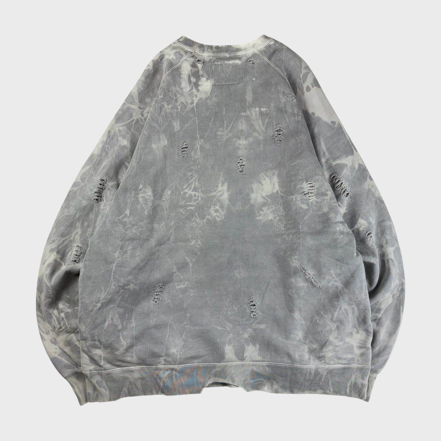 SSZ 23SS Boro Bleach Remake Sweatshirt Size XXL