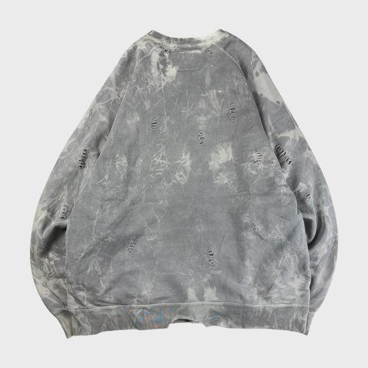 SSZ 23SS Boro Bleach Remake Sweatshirt Size XXL