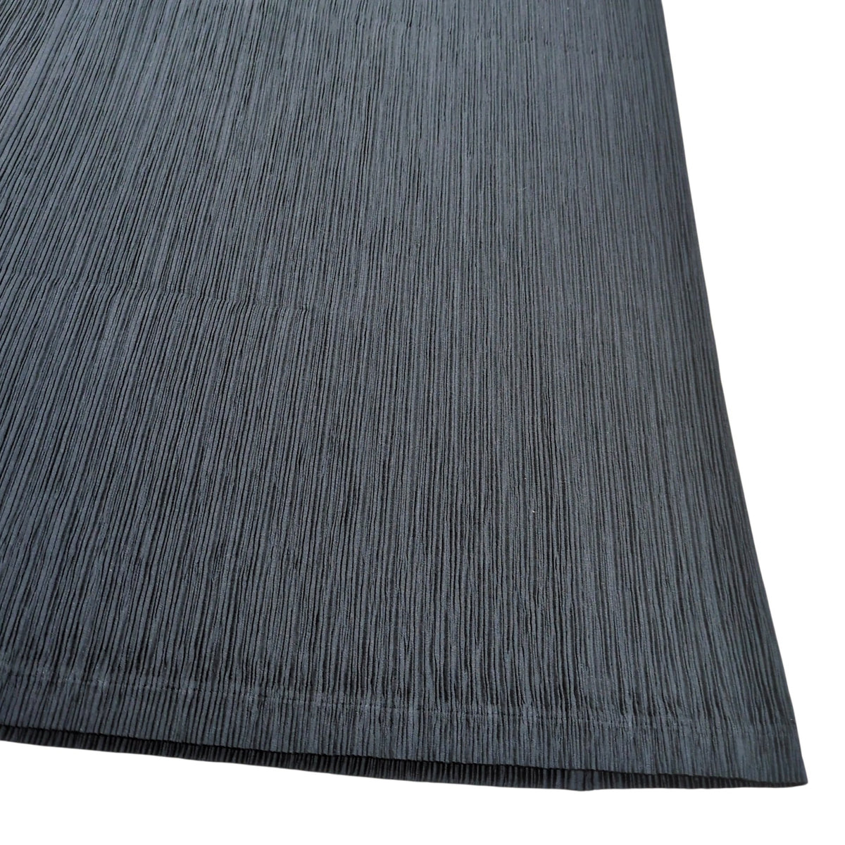 FETE ISSEY MIYAKE Pleats Long Skirt Black Polyester Size 01