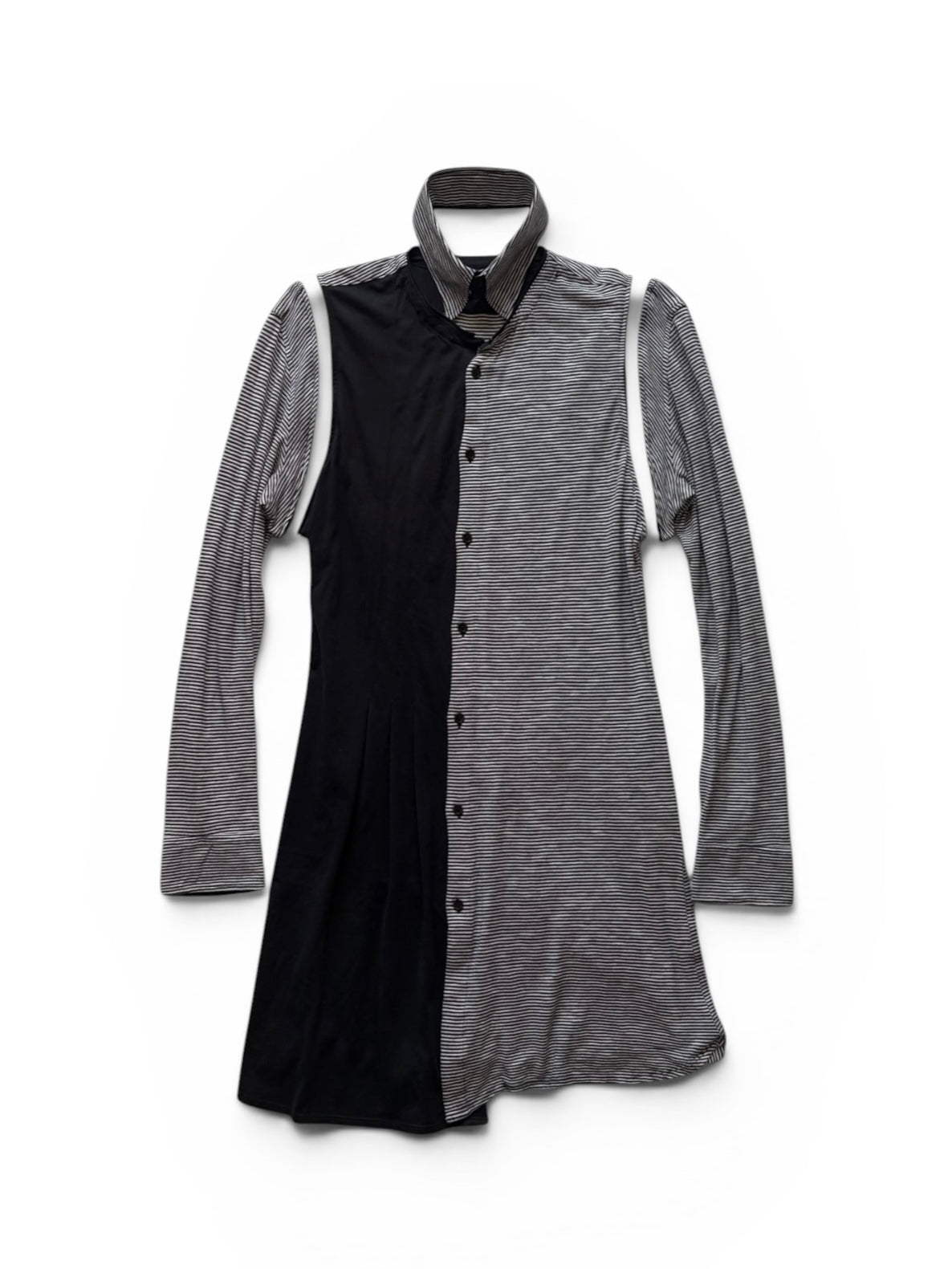 Yohji Yamamoto Y-3 Multi Zip Shoulder Sleeve Shirt Size S