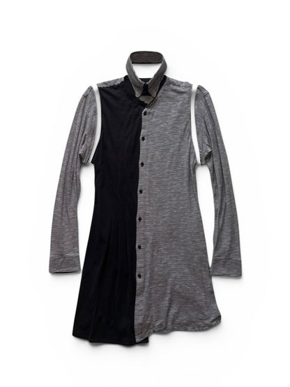 Yohji Yamamoto Y-3 Multi Zip Shoulder Sleeve Shirt Size S