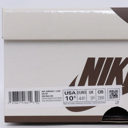 NIKE × TRAVIS SCOTT Air Jordan 1 Brown Sneakers Size 28.5cm