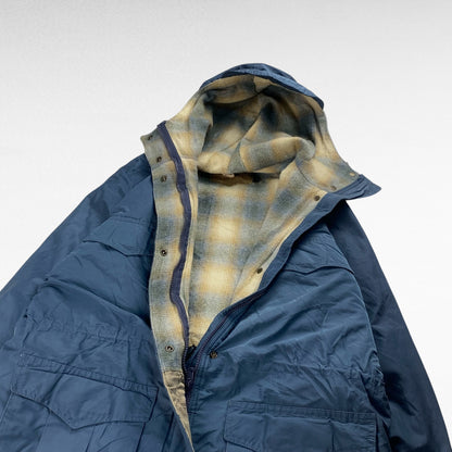 WOOLRICH 80s Hoodie Blue Size M