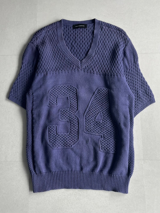 PHENOMENON 14ss Number Cotton Knit Purple Size L
