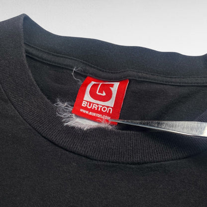 Burton 00s Short Sleeve T-Shirt Black Size M