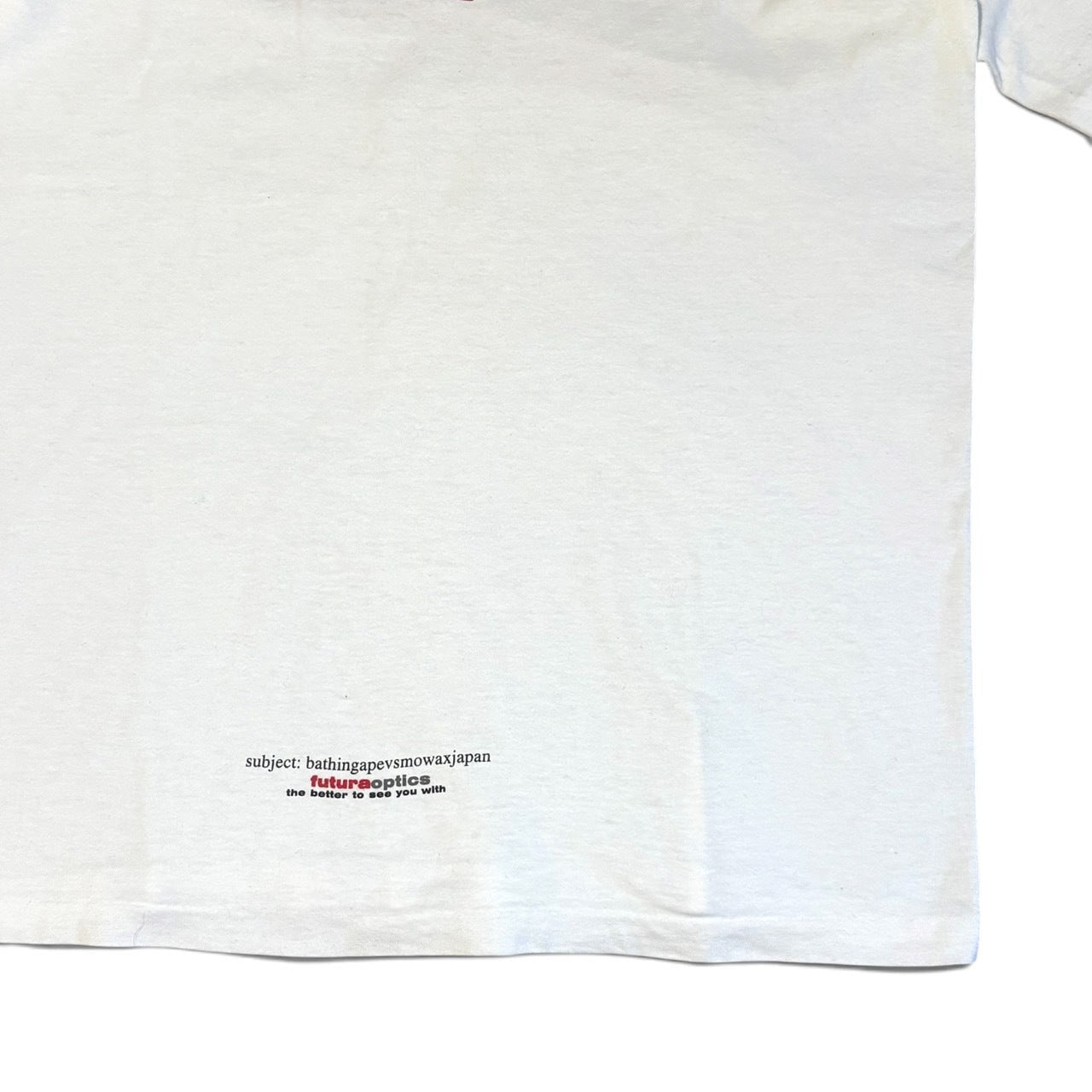A BATHING APE 90s Mo'Wax FUTURA "JAMESvsNIGO" T-Shirt Size M