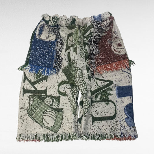 unknown Rug Mat Shorts Wide Shorts Size ML