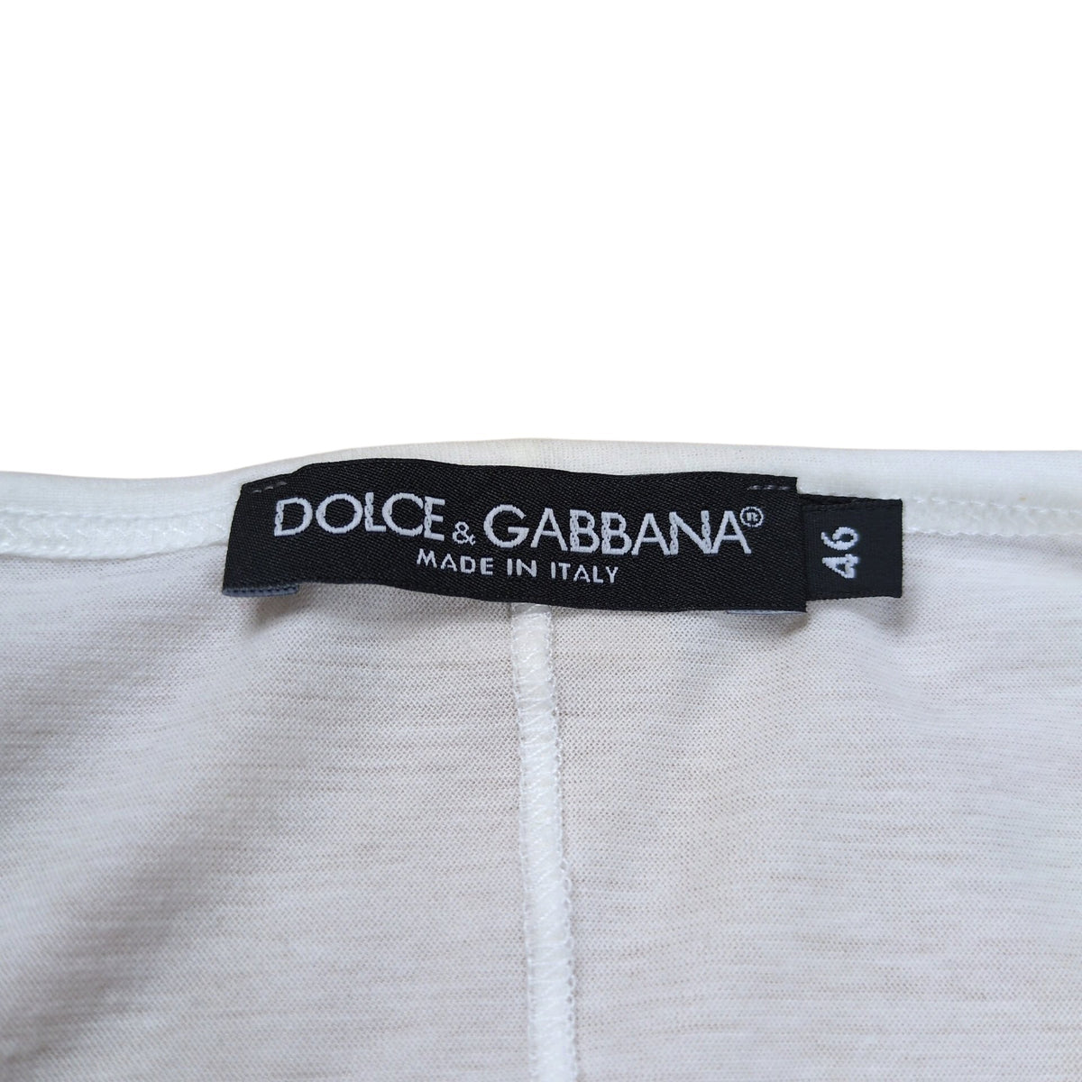 Dolce & Gabbana James Dean Photo T-Shirt White Size 48
