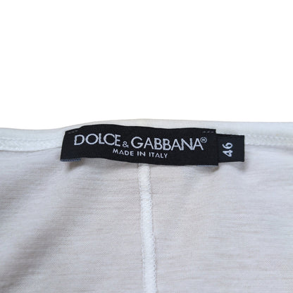 Dolce & Gabbana James Dean Photo T-Shirt White Size 48