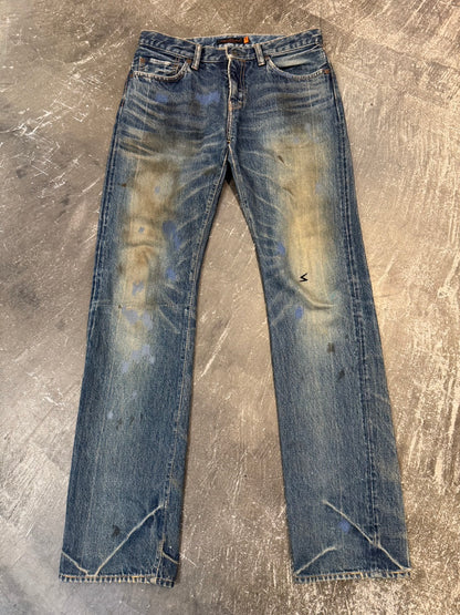 undercover 06SS Indigo Cotton Pants Size 2