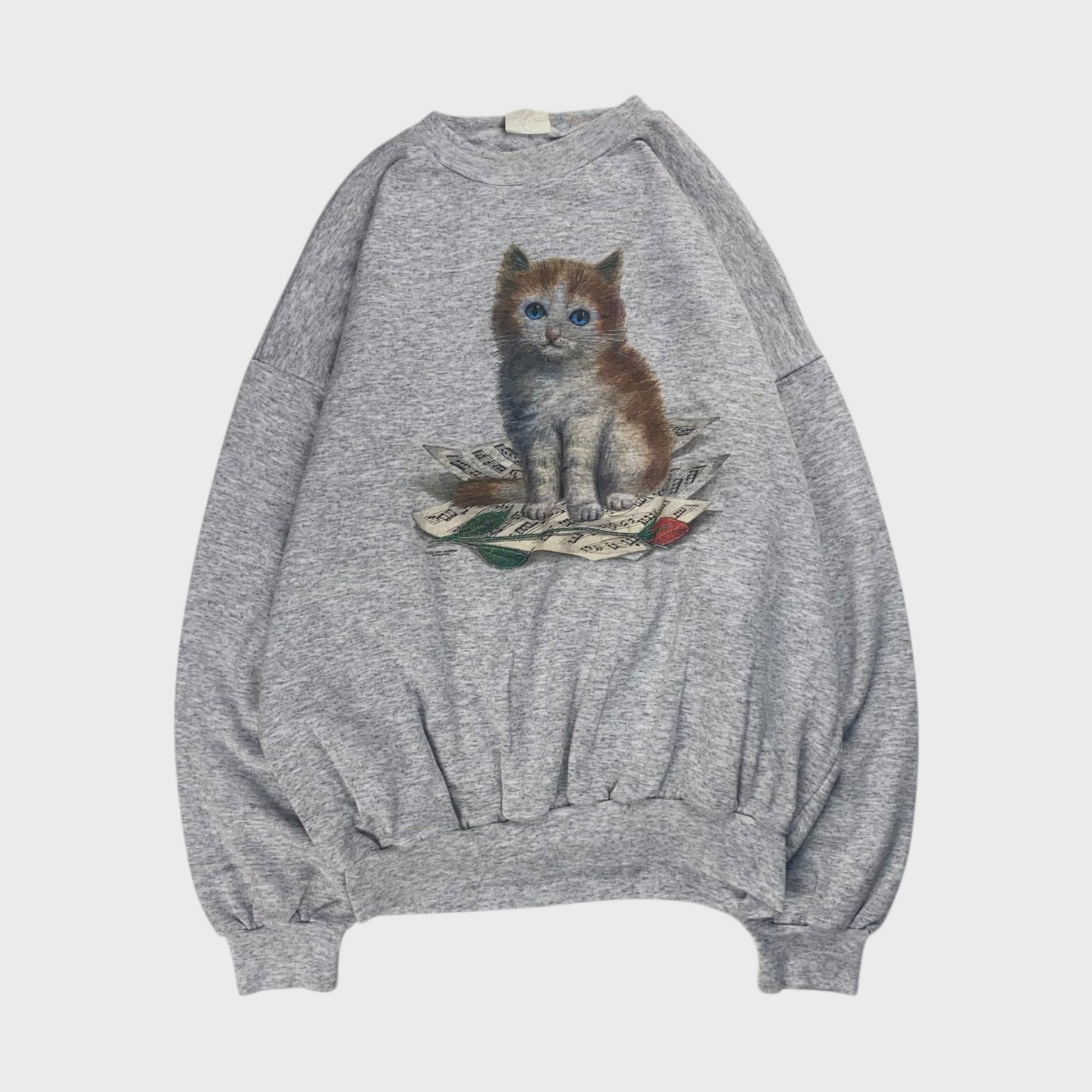 unknown 90s Sweatshirt Gray Size M