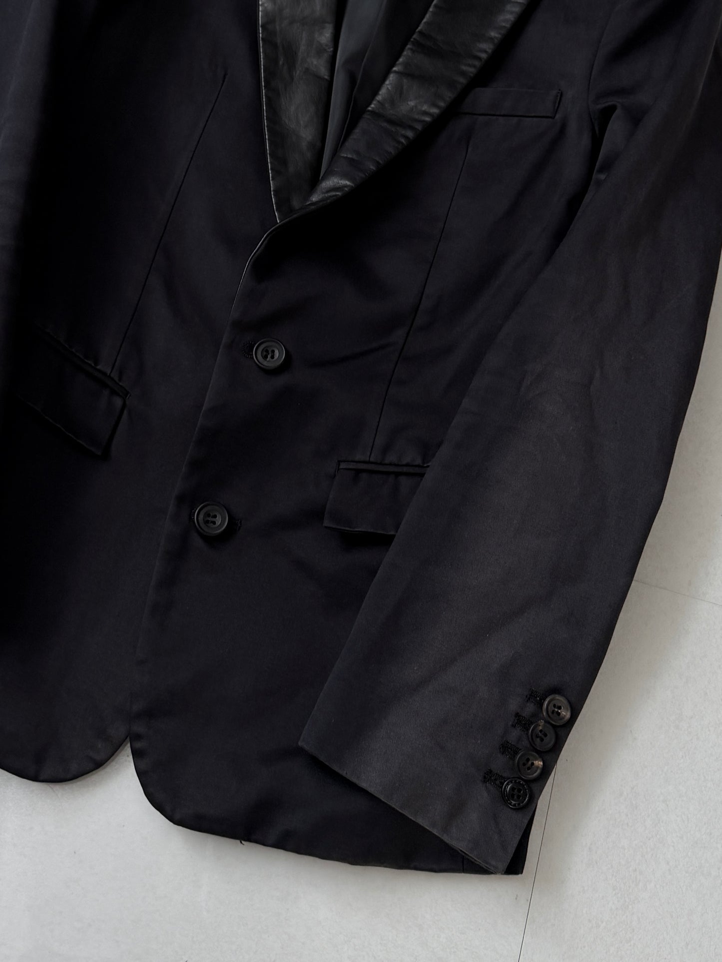 Lithium Homme Mix Material Jacket Black Size 1