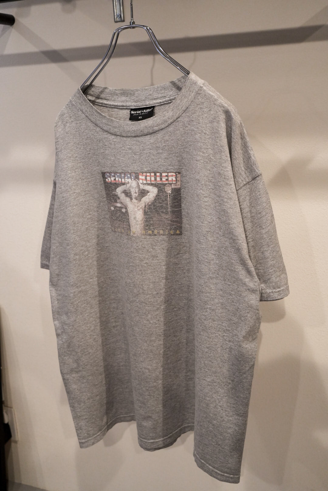SERIAL KILLER American History X 90s Grey T-Shirt Size XL