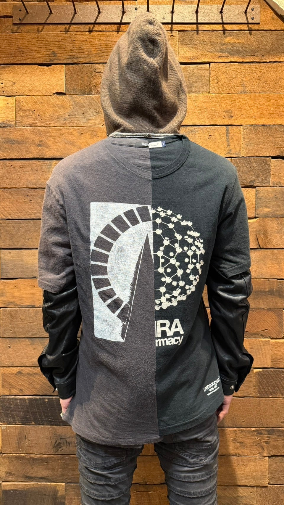 Undercover Black "One Off" Long Sleeve Top