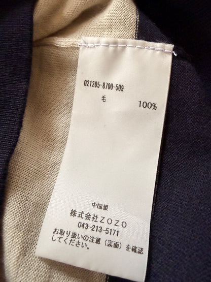 DRIES VAN NOTEN Wool Modernist Multi-Border Sweater