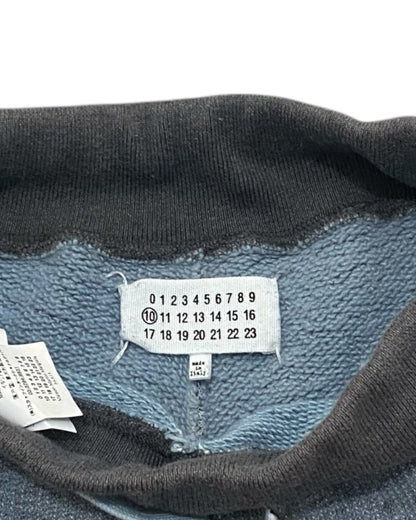 Maison Margiela Gray Knit Split Hem Sweatpants