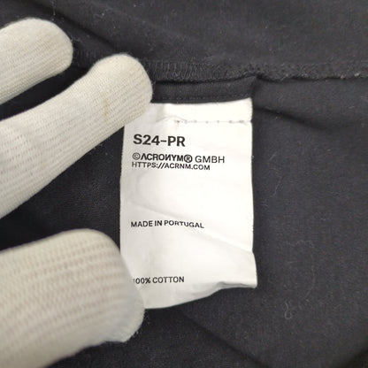 Acronym 24SS Mercerized S/S Tee Black Size M
