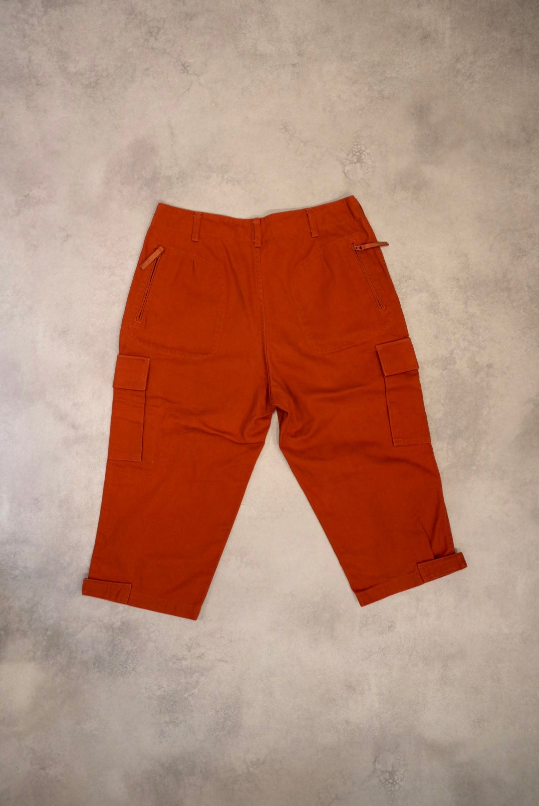GOOD ENOUGH 90s 00s Cropped Pants Orange Size 32