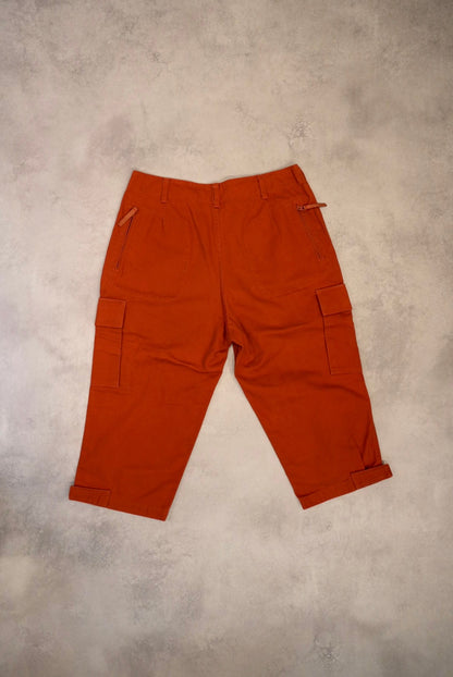 GOOD ENOUGH 90s 00s Cropped Pants Orange Size 32