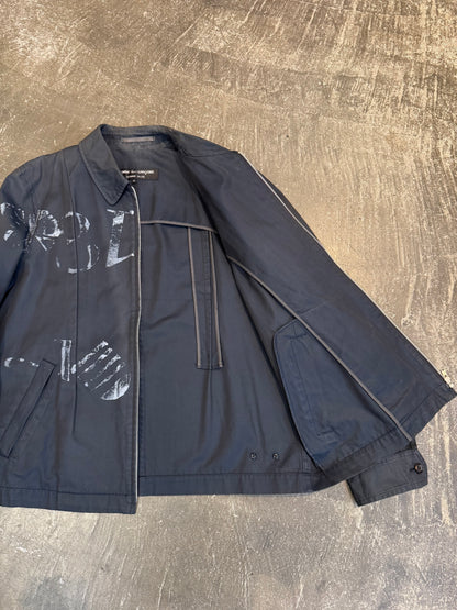 Comme des Garcons HOMME PLUS 95AW Black Sleeve Shirt Size M