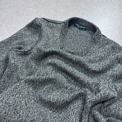 Dolce & Gabbana Gray Wool Knit Shirt Size M