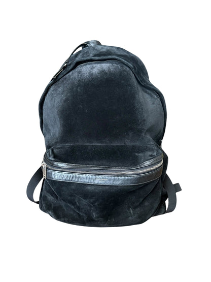 Vintage Saint Laurent Black Rare City Backpack