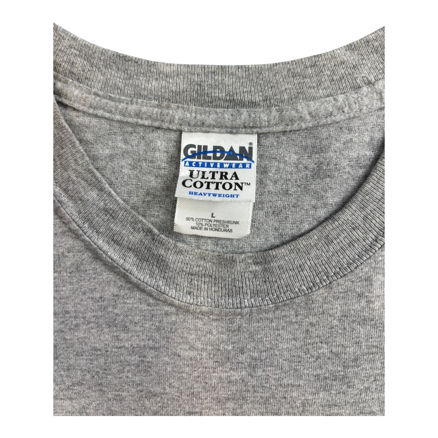 Ford Built Ford Tough Slogan Corporate T-Shirt Gray Size L