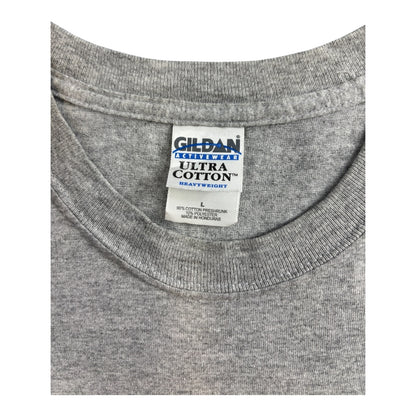 Ford Built Ford Tough Slogan Corporate T-Shirt Gray Size L
