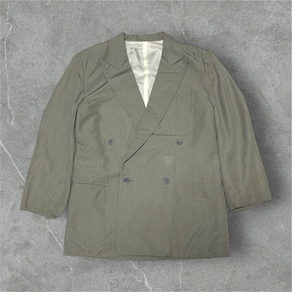 Y's for men WORKSHOP 80s Gray Rayon DB Jacket Free Size