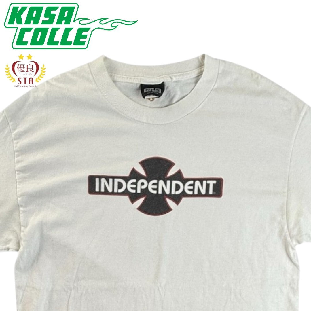 INDEPENDENT Brand logo print White Size L
