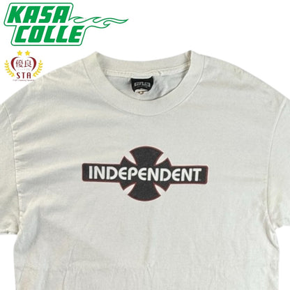 INDEPENDENT Brand logo print White Size L