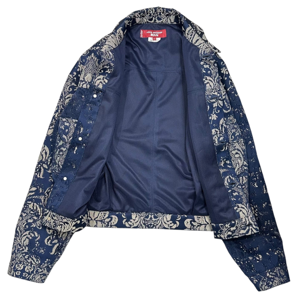 JUNYA WATANABE MAN 26SS Levi's Damask Jacket Navy Size M