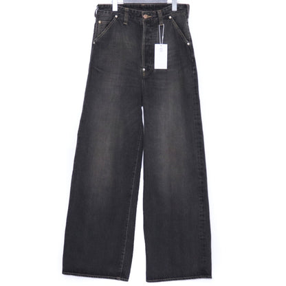DAISUKE TANABE 25AW Coffee Black Wide Jeans Black Size 30