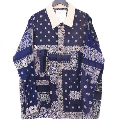READYMADE Bandana Burn Coat Navy Size 2