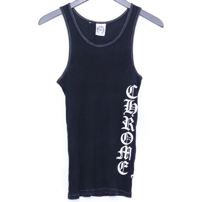 CHROME HEARTS Side Logo Fuck You Tank Top Black Size S